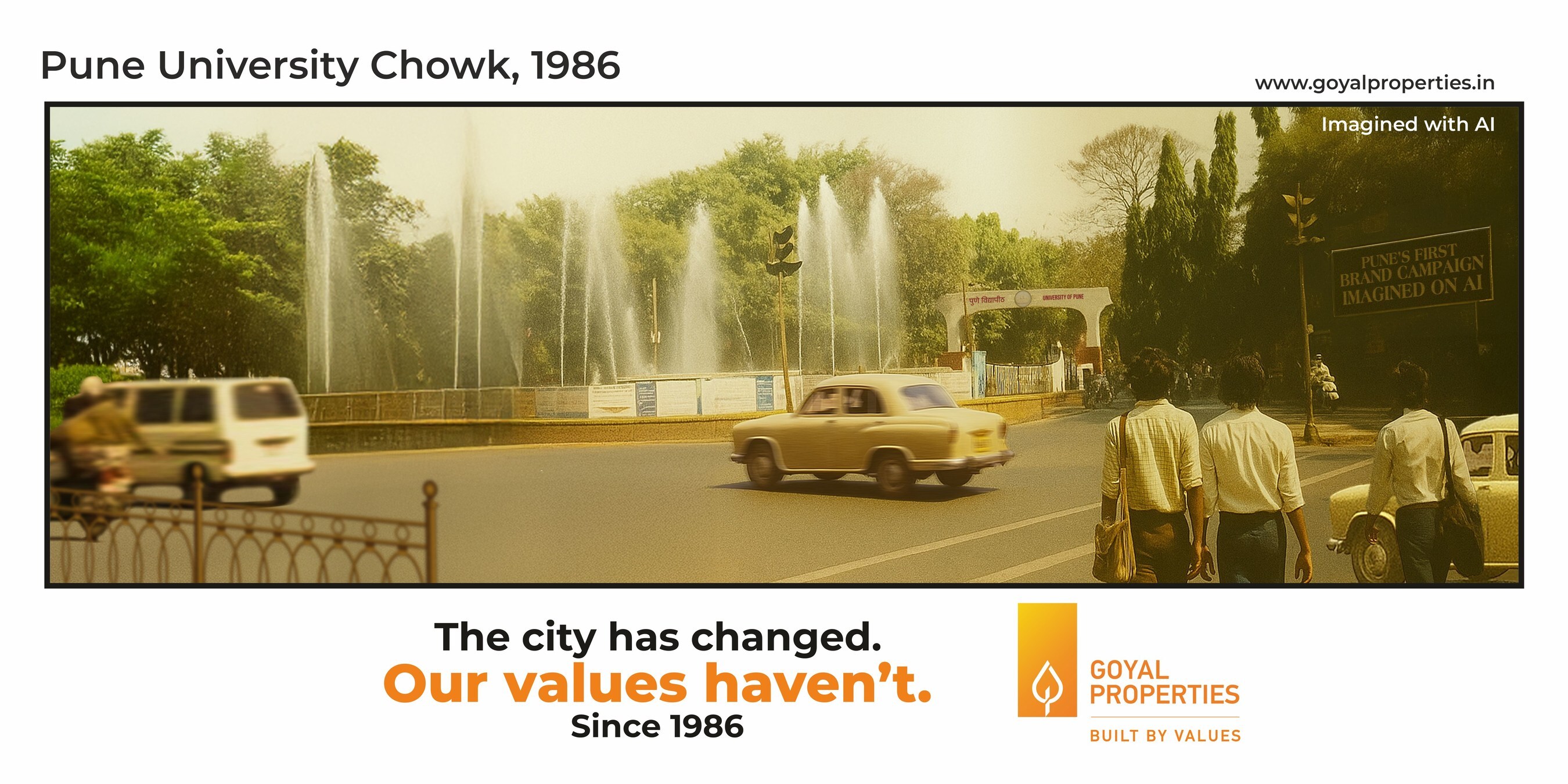 Goyal Properties Launches Pune's First Multi-Channel Brand Campaign Imagined on AI