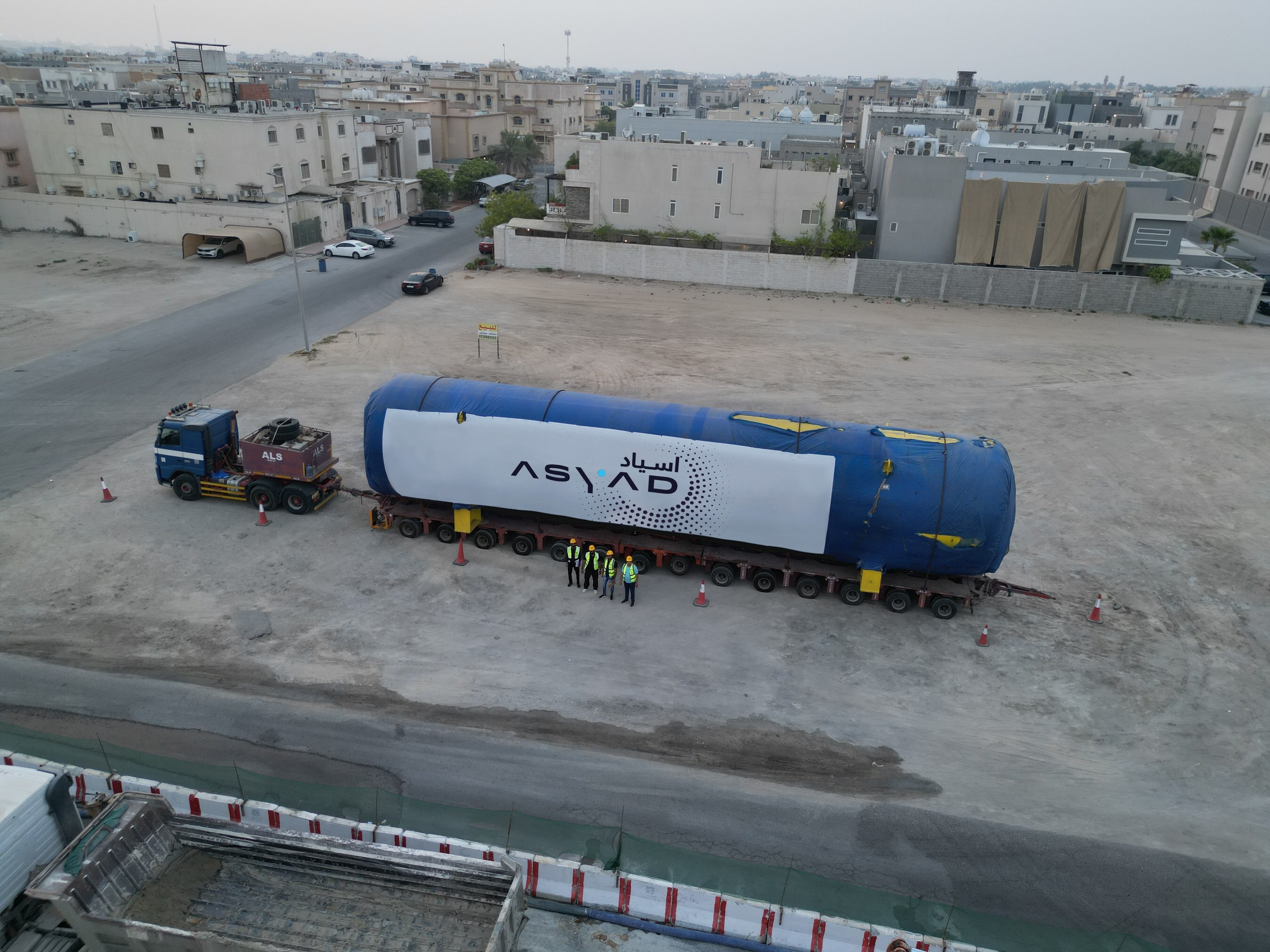 ASYAD GROUP EXECUTES HIGH-PRECISION TRANSPORT OF ULTRA-HEAVY CRYOGENIC TANK FROM INDIA TO KSA HIGHLIGHTING CROSS-BORDER LOGISTICS EXPERTISE