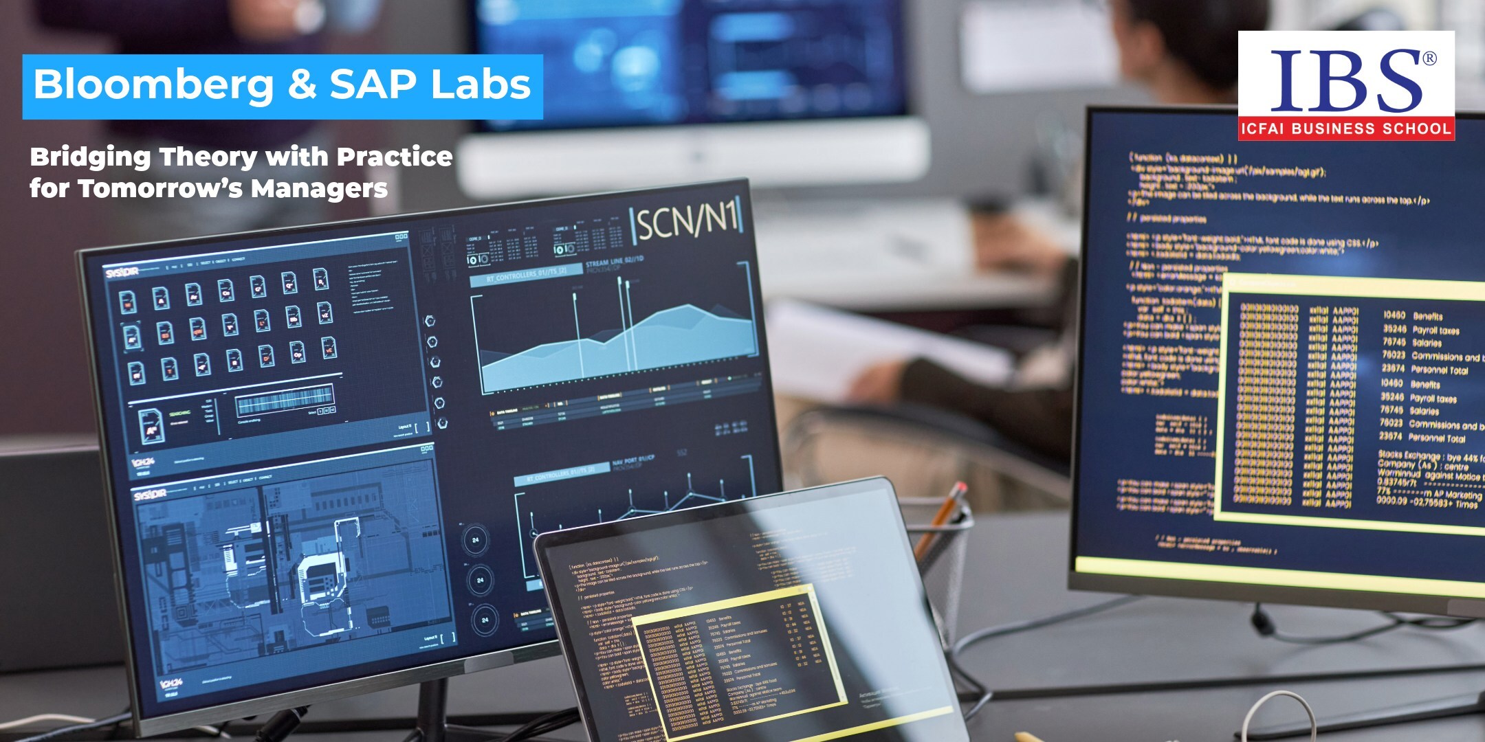 ICFAI Business School Equips Students with Bloomberg, SAP Labs